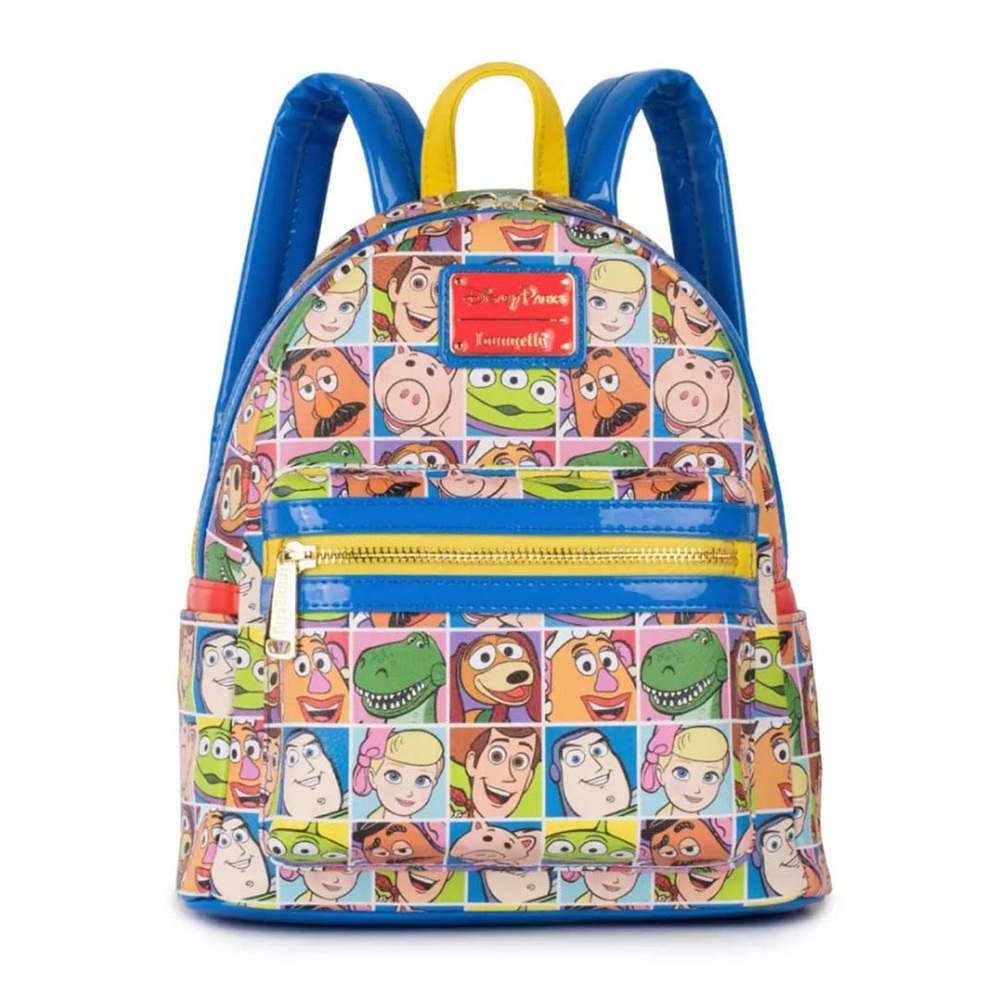 Loungefly Toy Story Character Print Backpack NWT